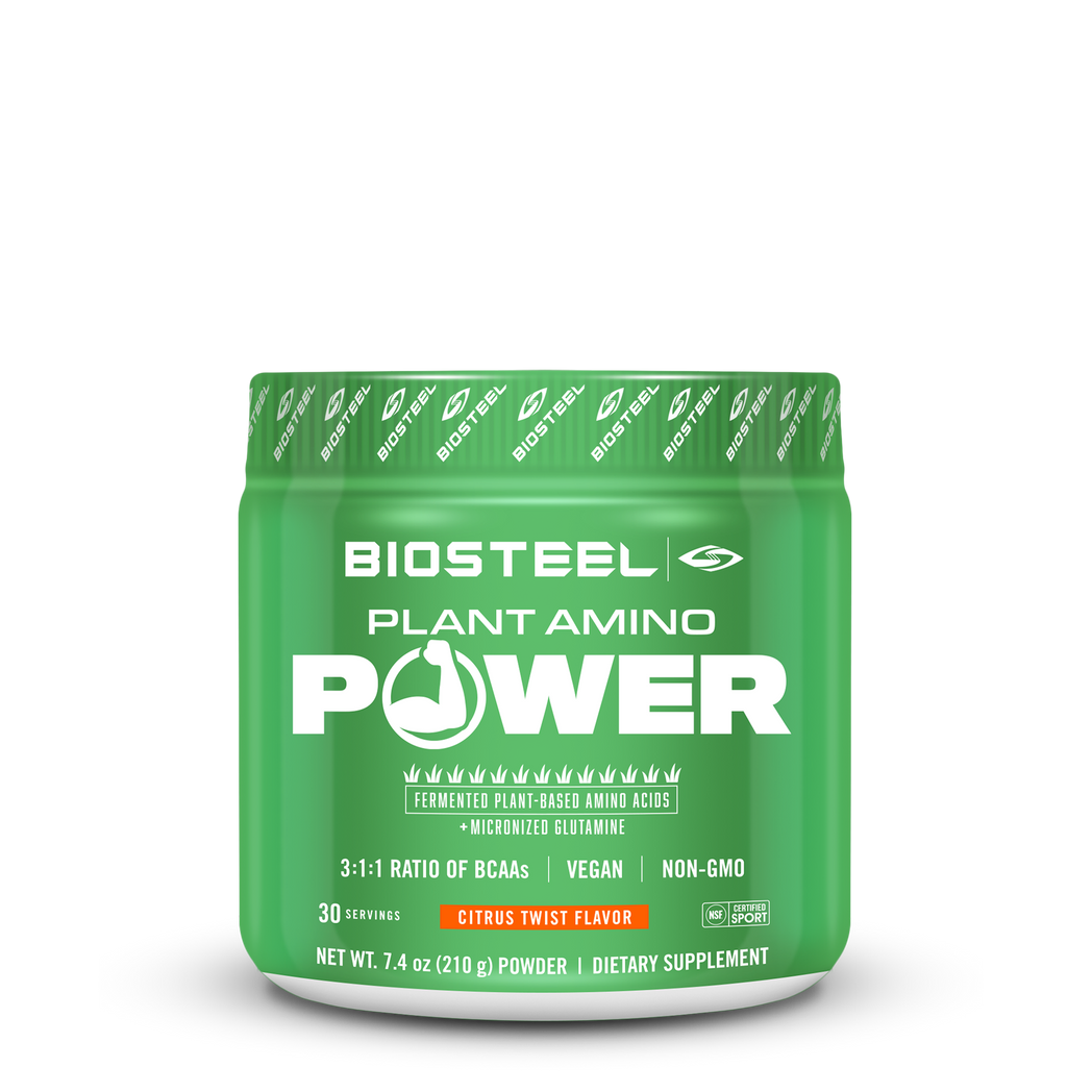 Plant Amino Power BCAA+ BCAA-juomajauhe / Citrus Twist /HUOM! PARASTA ENNEN 8/24