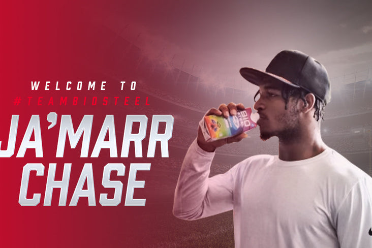 Ja’Marr Chase Signs with BioSteel, Expanding the Brand’s Elite Athlete Roster