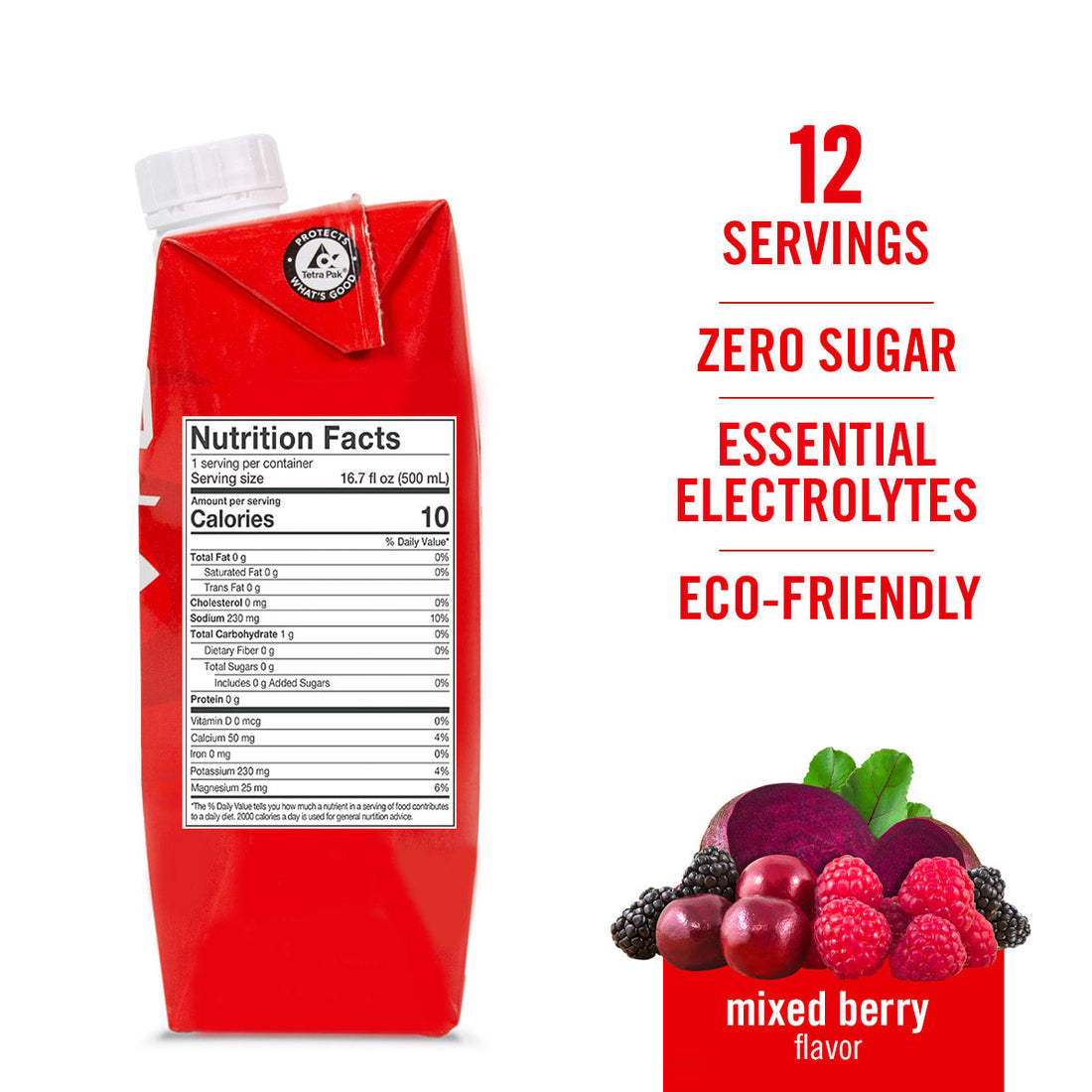 SPORTS DRINK / Mixed Berry - 12 Pack
