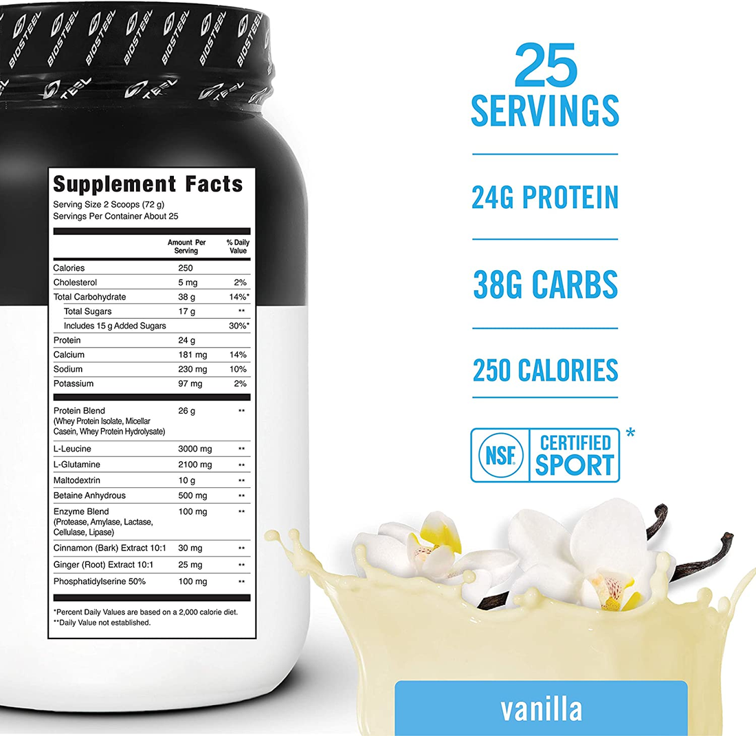 Recovery Protein Plus / Vanilla - 25 Annosta